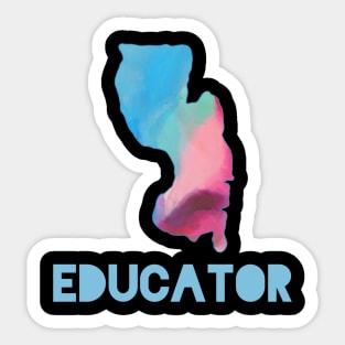 New Jersey Educator Sticker